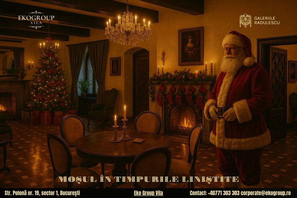Moș Crăciun în anii ’30: Magia Crăciunului la Eko Group Vila
